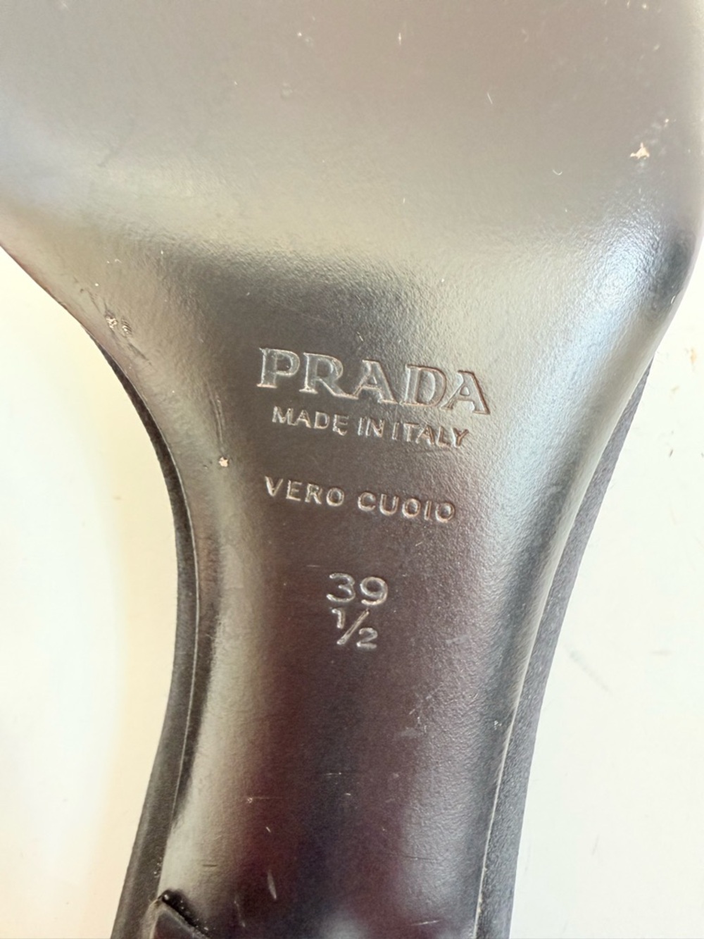 Prada Y2K Archive Satin Black Beaded Bow Kitten Heel mule EU 39.5 - Picture 7 of 8
